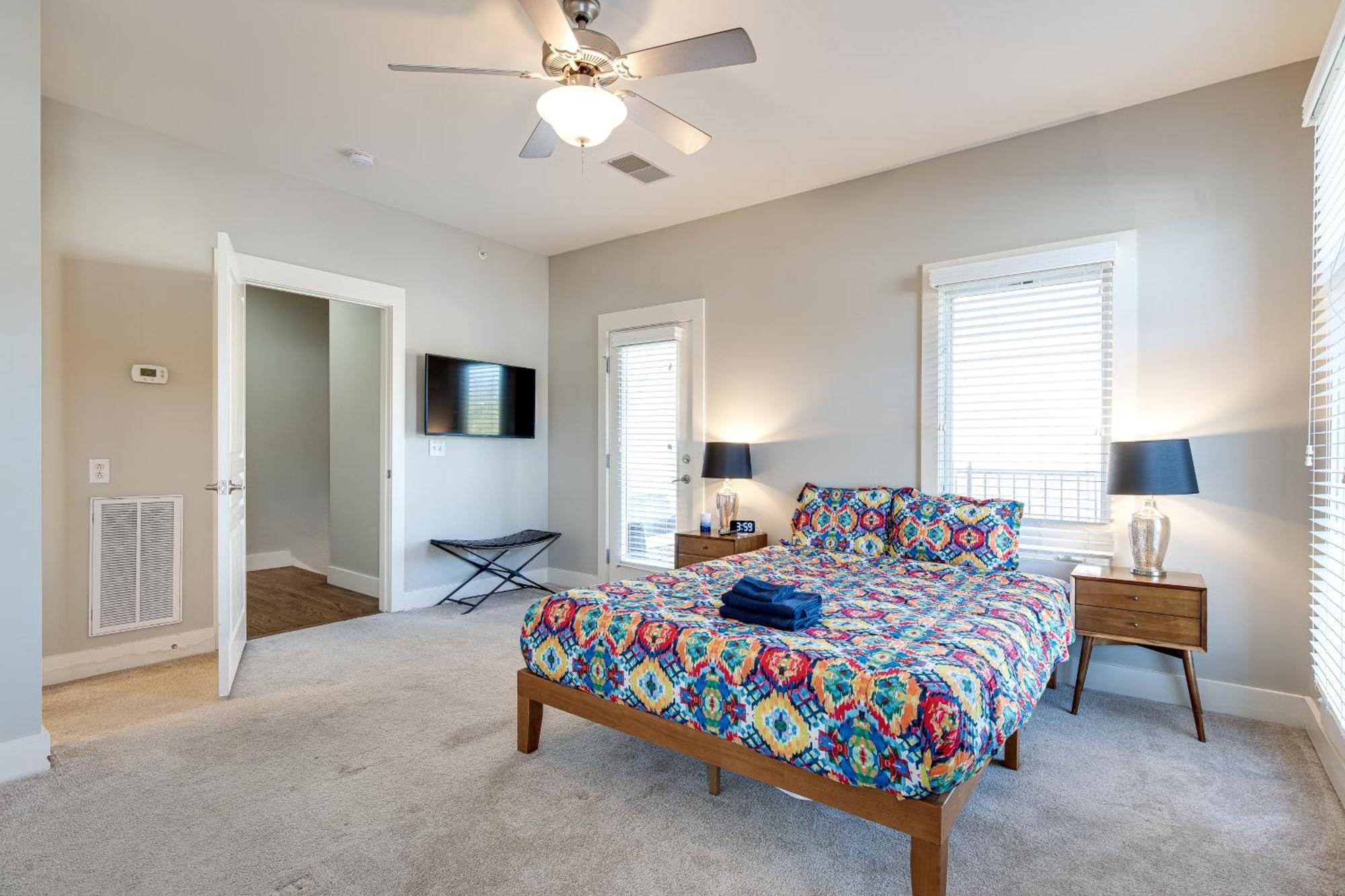 Nashville Condo - Near Music Row- Private Balcony Bagian luar foto