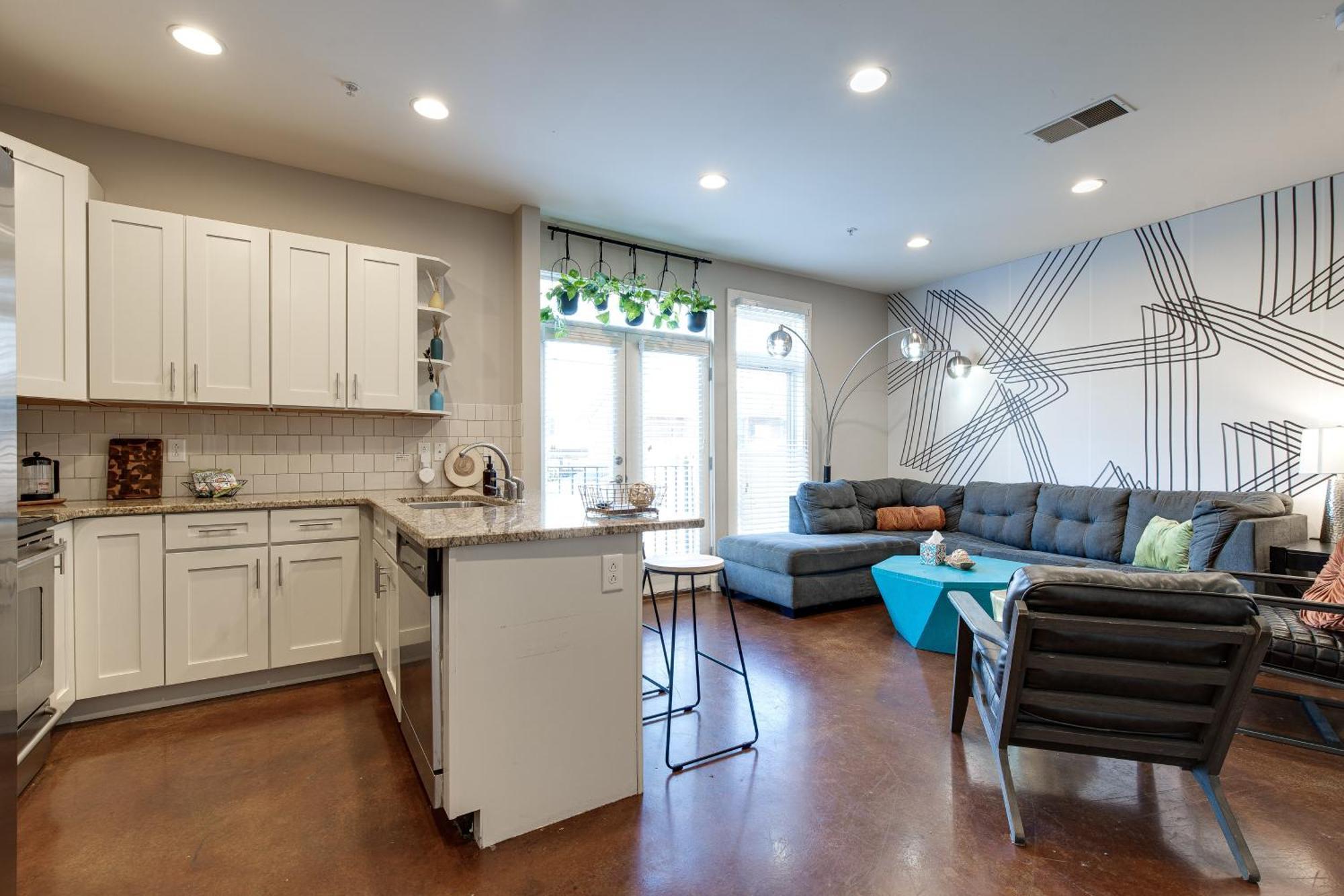 Nashville Condo - Near Music Row- Private Balcony Bagian luar foto